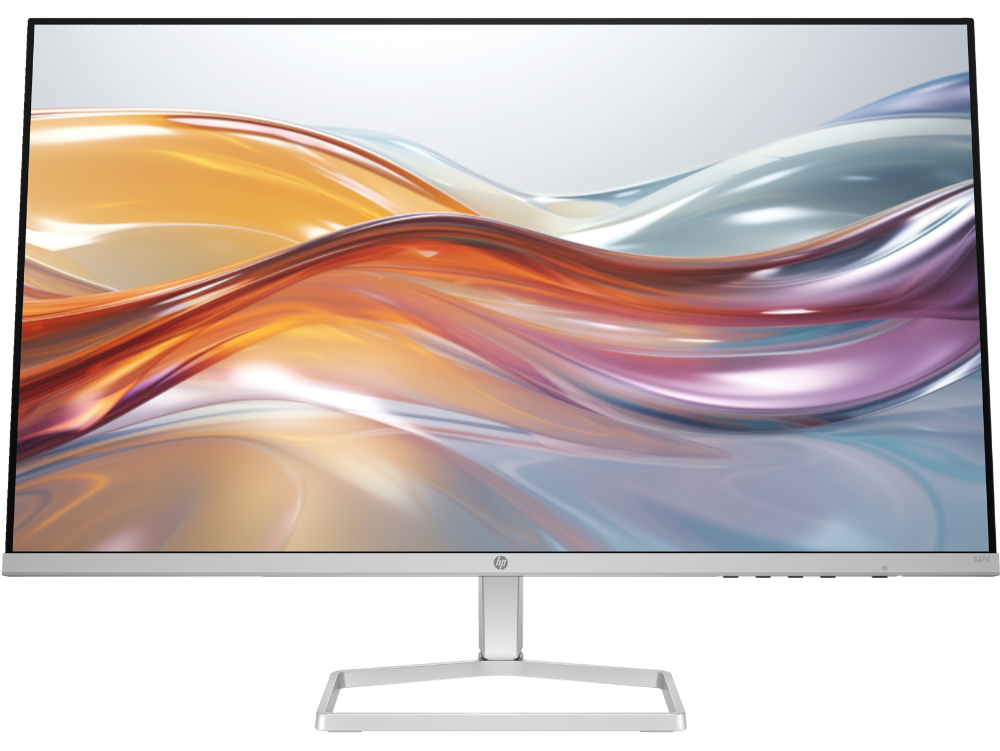 HP Series 5 27 Inch FHD Desktop Monitor 527sf 100Hz IPS 300nits Anti-Glare Dual HDMI Port On-Screen Controls 3-Sided Micro-Edge Bezel Works with Chromebook Certified Adjustable Tilt | NO AUDIO
