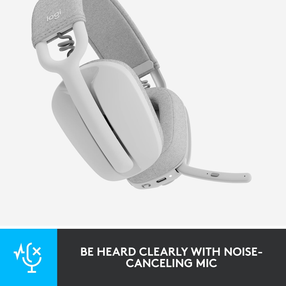 Logitech Zone Vibe 100 Lightweight Wireless Over-Ear Headphones