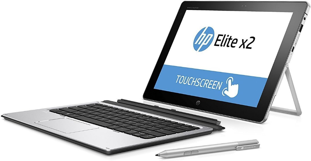 HP Elite X2 1012  Detachable 2-in-1 Business Tablet Laptop - 12 FHD IPS Touchscreen (1920x1280), Intel Core m5-6Y54, 256GB SSD, 8GB RAM