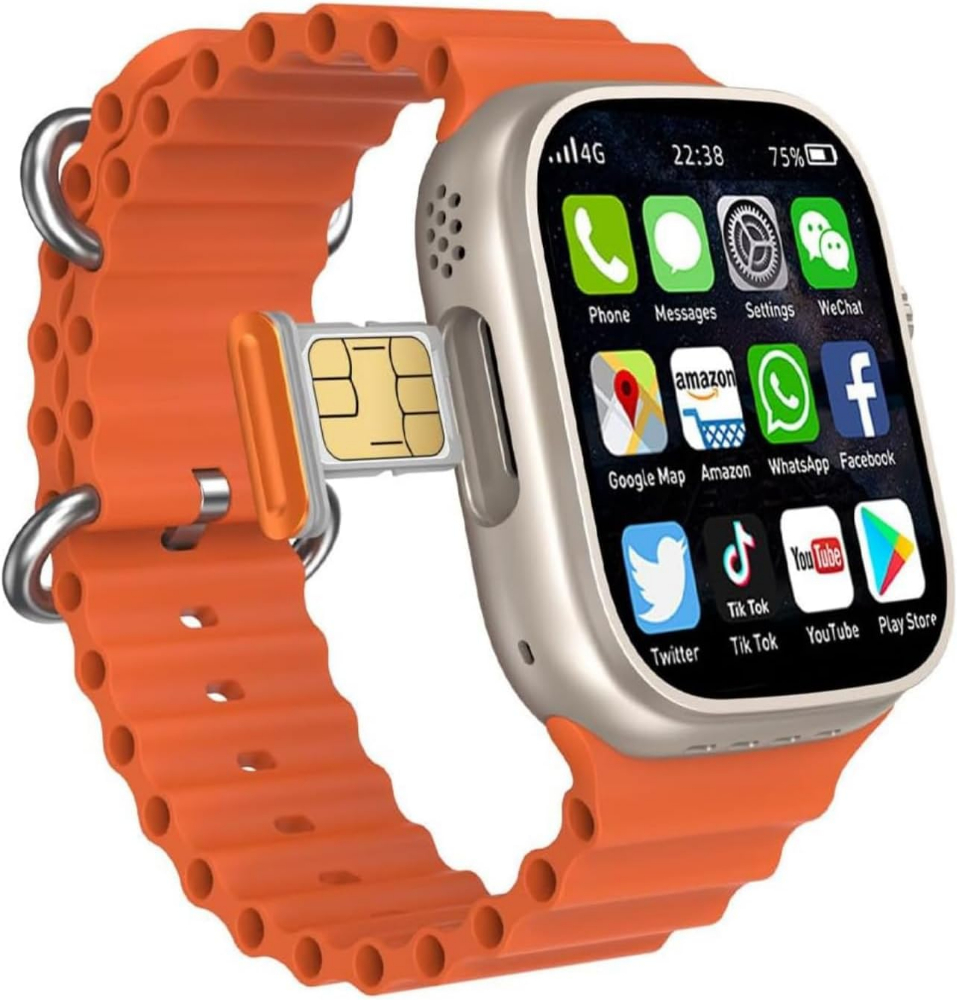 4G/5G SIM Smartwatch - 4GB RAM / 64GB Storage
