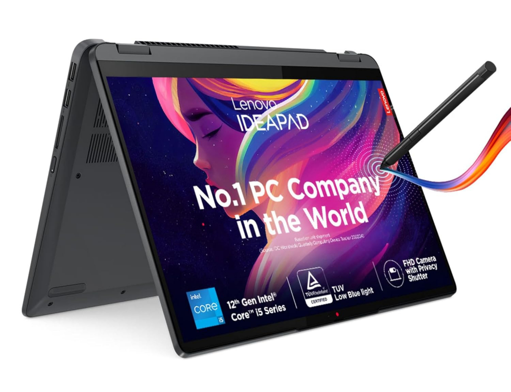 Lenovo IdeaPad Flex 5 12th Gen Intel Core i5-1235U 14" IPS 2-in-1 Laptop 8GB 512GB SSD Win 11