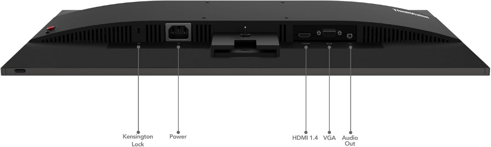 Lenovo ThinkVision S24i-30 23.8" 16:9 Full HD 100Hz IPS WLED Monitor, Raven Black