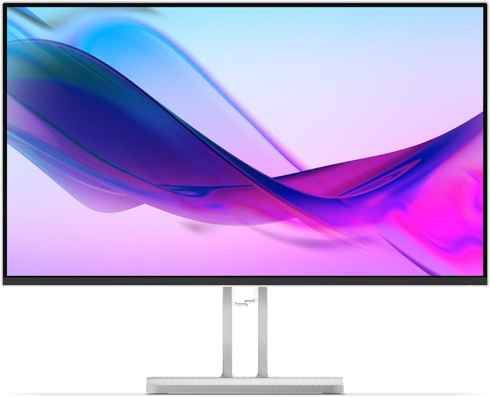 Lenovo L24i-4A | 23.8 Inch Full HD Monitor | 1920 x 1080 | 100Hz | 250 nits | 1ms Response Time | IPS Panel | HDMI | VGA | Integrated Speakers| Anti-Glare | 3.8 kg | Cloud Grey
