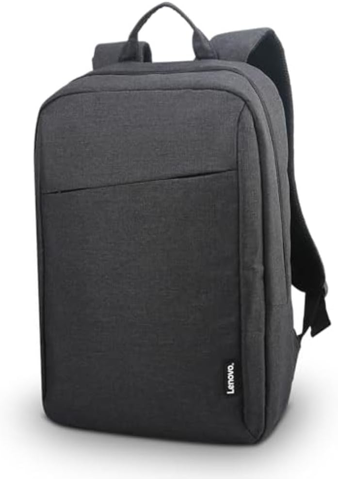 Lenovo Laptop Backpack B210, 15.6-Inch Laptop/Tablet, Durable, Water-Repellent, Lightweight, Clean Design, Sleek for Travel, Business Casual or College, Black