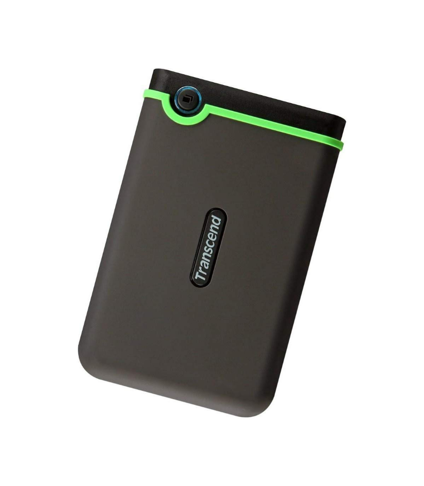 Transcend External Portable HDD 1TB USB 3.1 ,Iron Grey