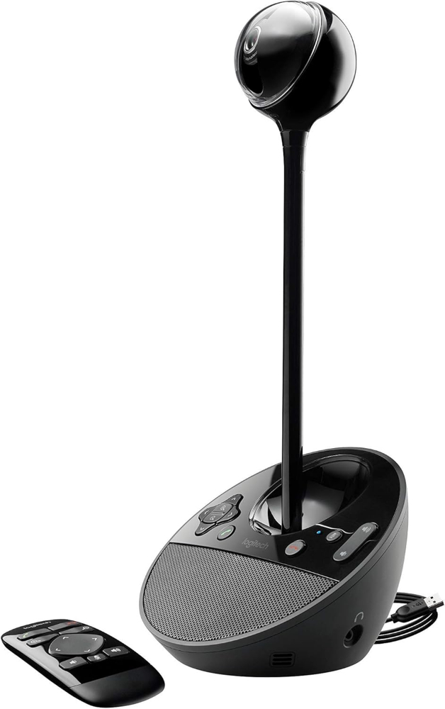 Logitech BCC950 Desktop Video Conferencing Solution, Full HD 1080p B23 Video Calling, Hi-Definition Webcam, Speakerphone with Noise-Reducing Mic