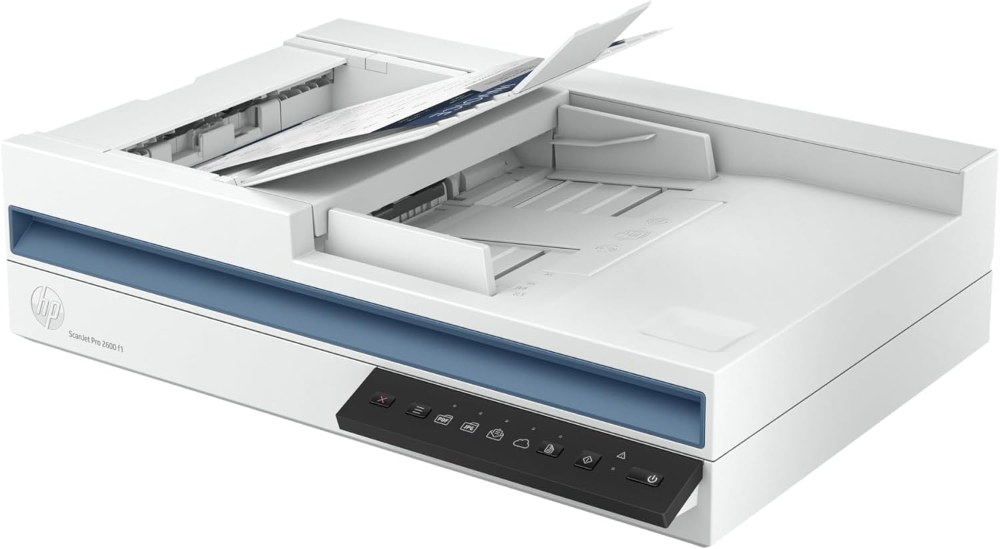 HP ScanJet Pro 2600 f1, Fast 2-Sided scanning and auto Document Feeder