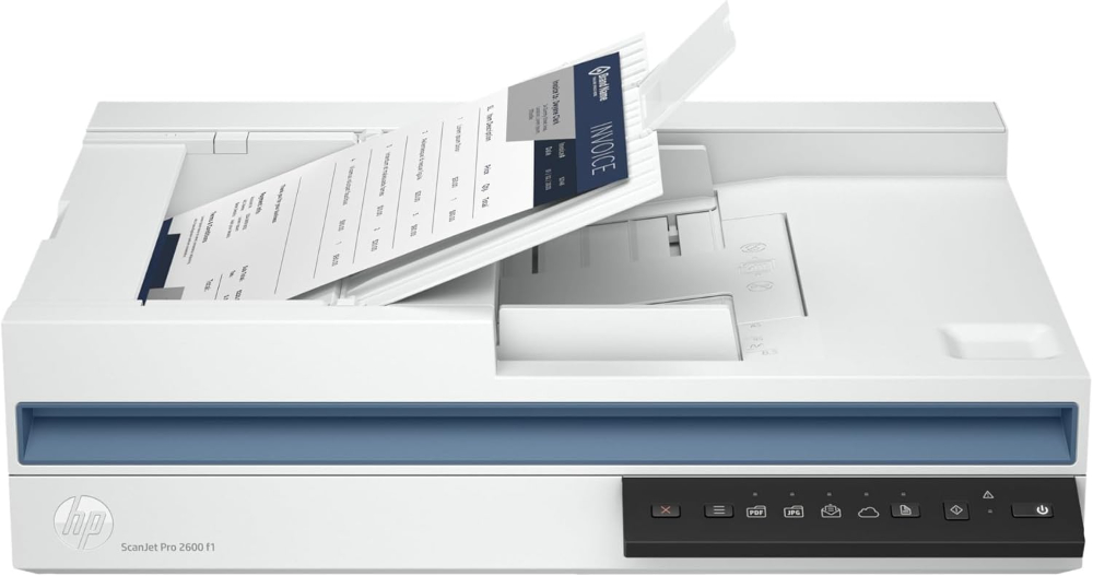 HP ScanJet Pro 2600 f1, Fast 2-Sided scanning and auto Document Feeder