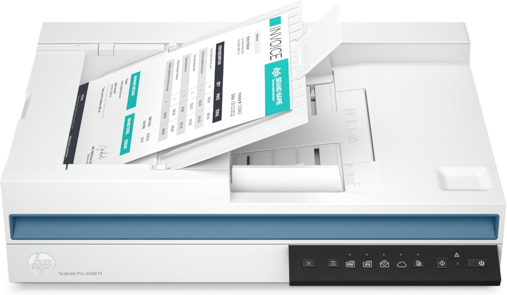 HP ScanJet Pro 3600 f1, Fast 2-Sided scanning and auto Document Feeder
