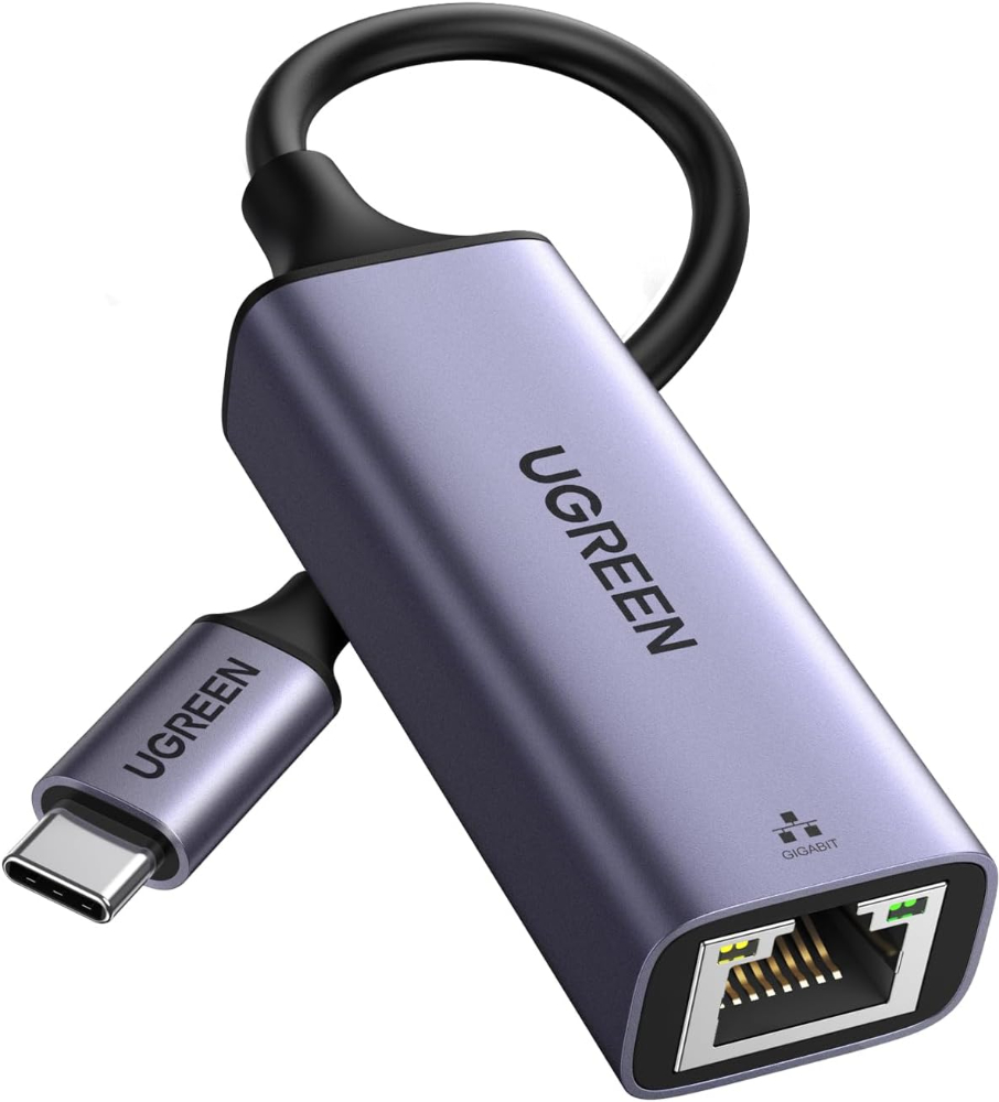 UGREEN USB C to Ethernet Adapter, Plug and Play 1Gbps Ethernet Adapter