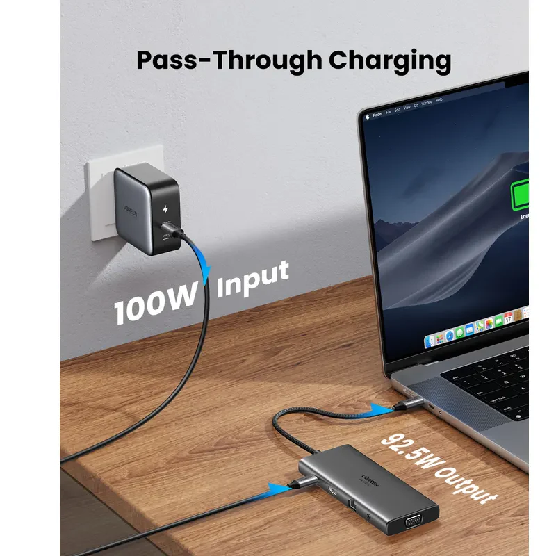 – UGREEN 11-in-1 USB-C Multifunction Adapte
