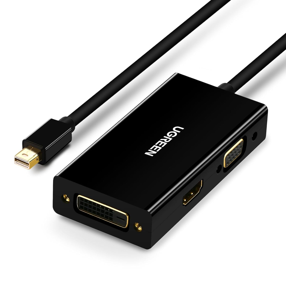 UGREEN Mini DP to HDMI/VGA/DVI Converter
