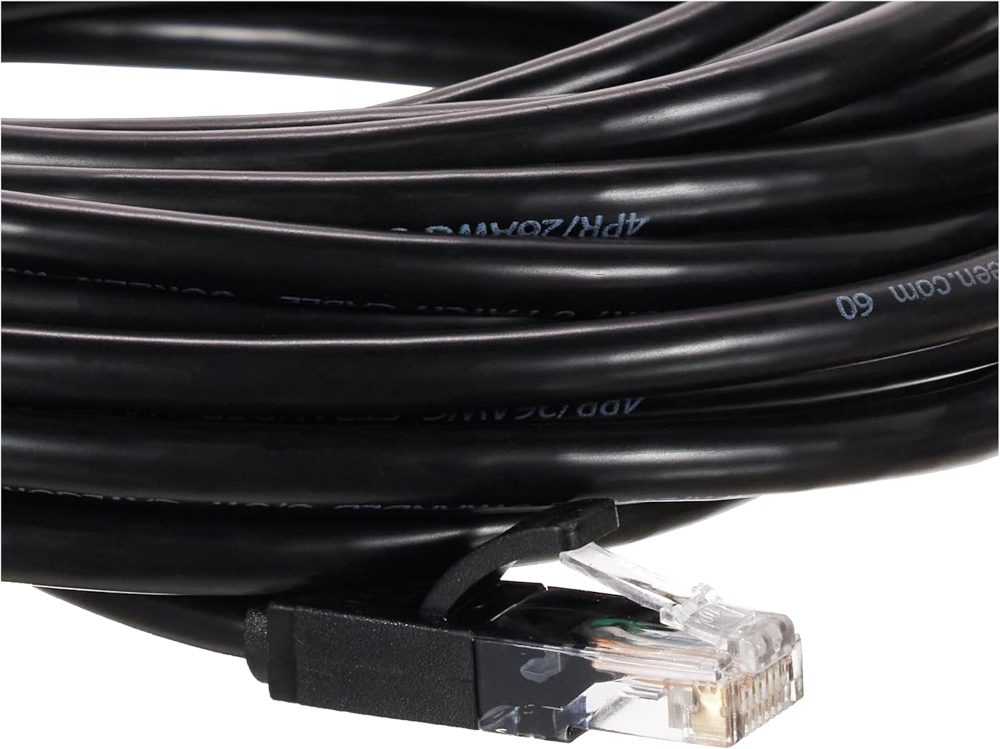 UGREEN Cat6 UTP Ethernet Cable (15m, Black)