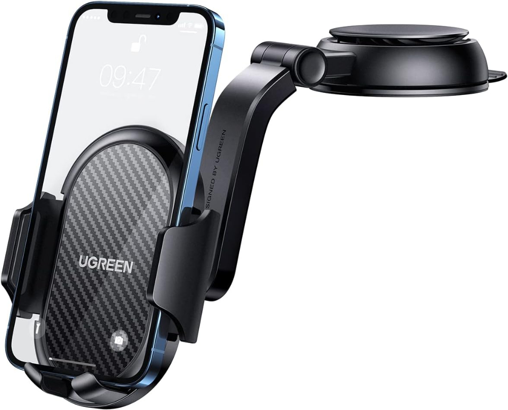 UGREEN Car Phone Holder for Dashboard Adjustable Car Mobile Mount Cradle