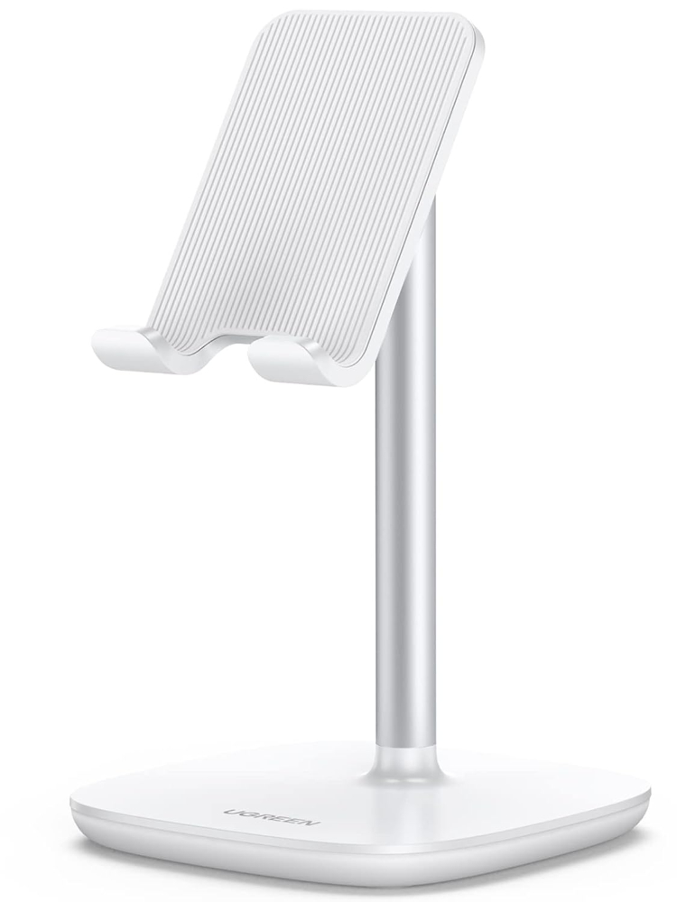 UGREEN Phone Holder, Metal 5°~45° Muti-Angle Adjustable Desk Phone Holder Tablet