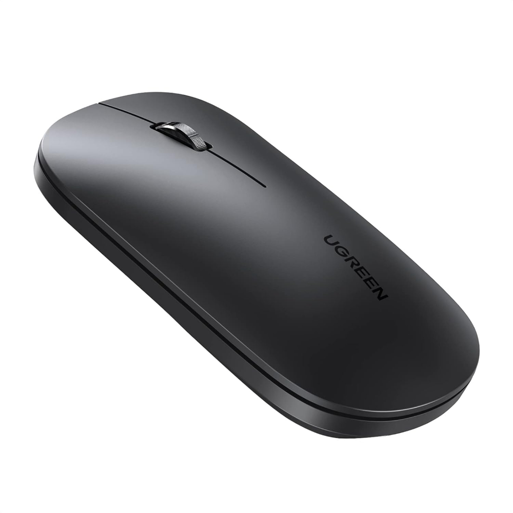 UGREEN Wireless Bluetooth Mouse USB 2.4G Silent Mice Cordless Slim, 4000 DPI Tracking 18-Month Battery Life