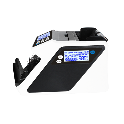 Light Wave  Cash Counting Machine – Dual Display & Error Detection