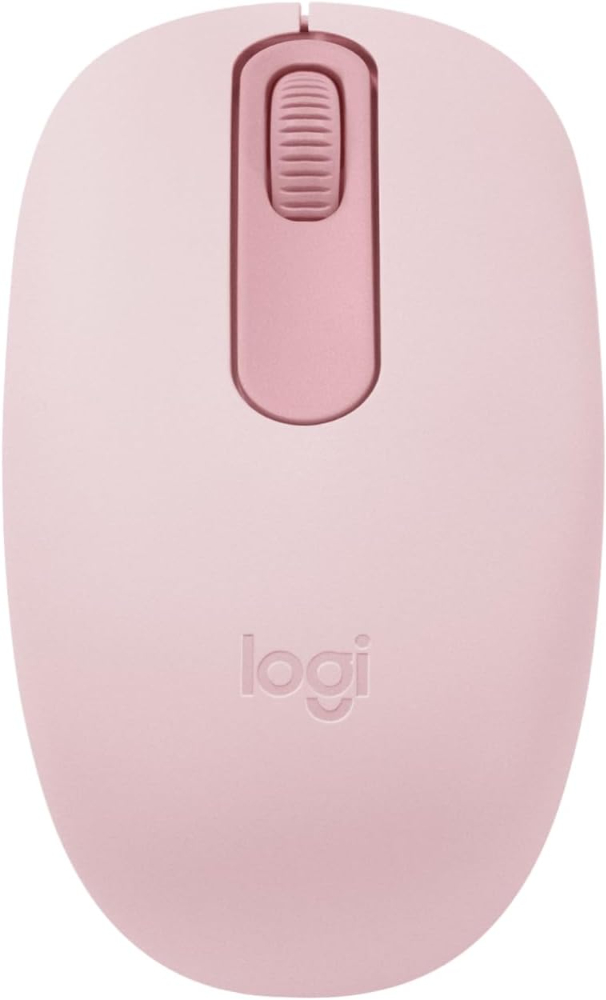 Logitech M196 Bluetooth Wireless Mouse, Compact and Portable Mouse for Laptops, Tablets and More, 12-Month Battery, Smooth Tracking, Compatible with PC and Mac, Windows and macOS, Rose